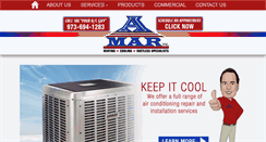 Desktop Screenshot of amarhvac.com